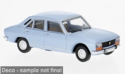 Brekina 29121 - H0 - Peugeot 504 Sturzbachgrün - hellblau